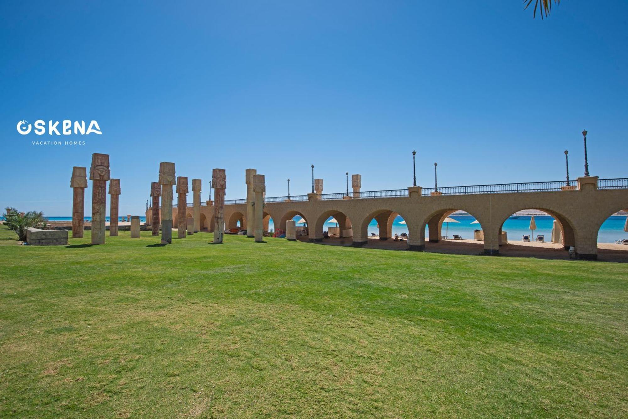 Ferienwohnung Oskena Azzurra Sahl Hasheesh Hurghada Exterior foto