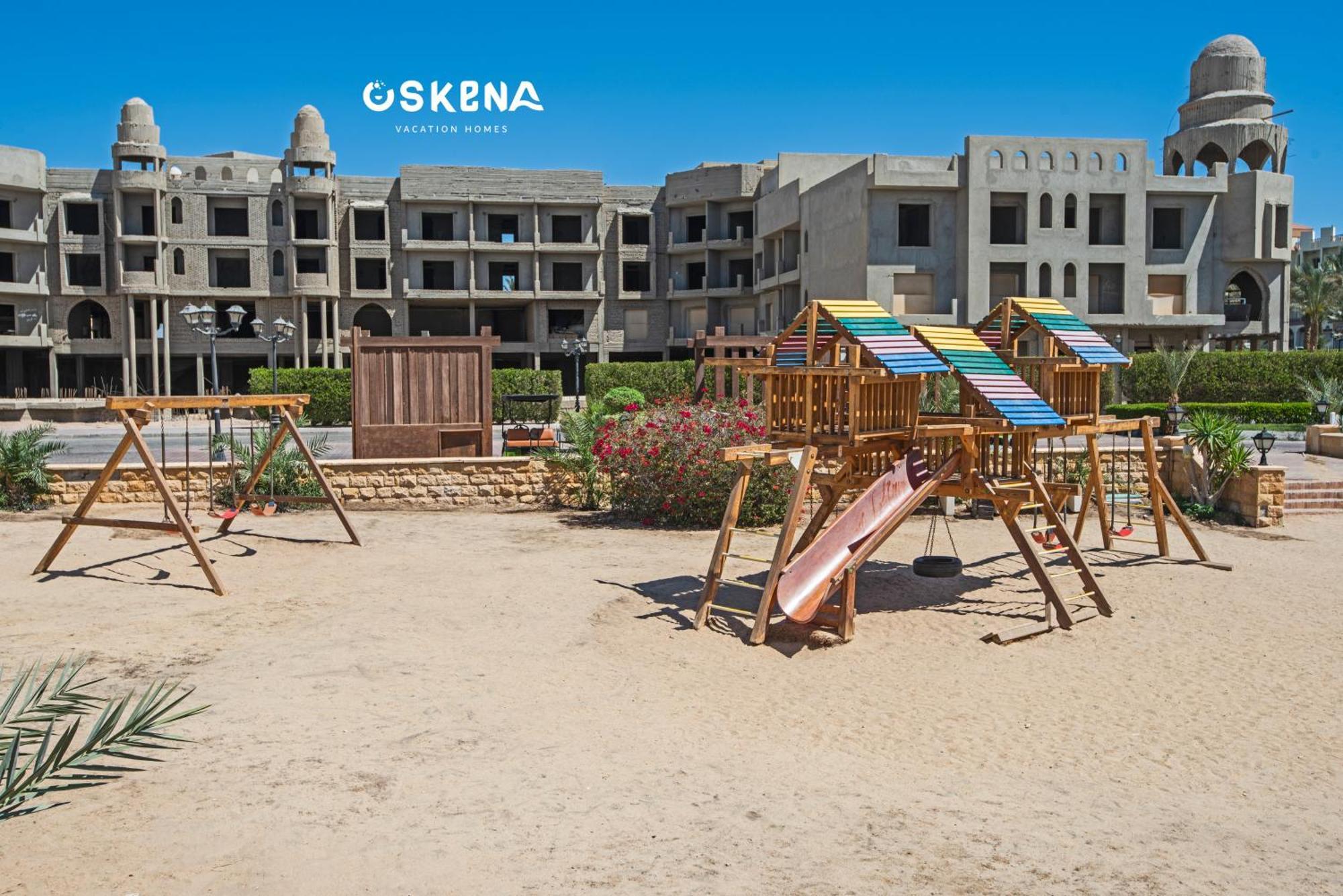 Ferienwohnung Oskena Azzurra Sahl Hasheesh Hurghada Exterior foto